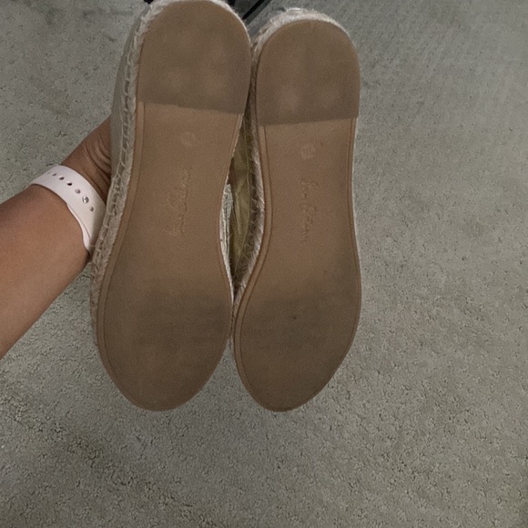 Sam Edelman Kesia Espadrilles - gold leather - size 9.5 - worn only 1 time. - Picture 3 of 5